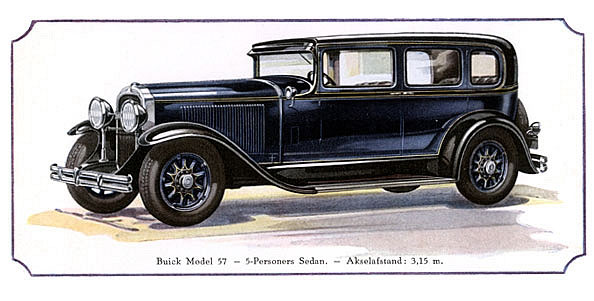 1931 Buick 57 - Illustration