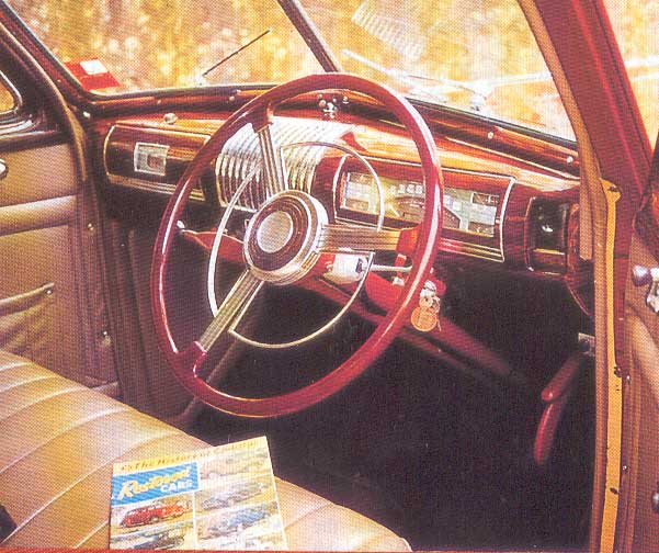 1939 Buick 46 S Interior
