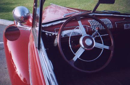 1939 Buick Sport Phaeton Interior